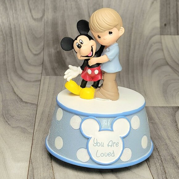 Precious Moments Other - Precious Moments DISNEY SHOWCASE You Are Loved Mickey Mouse 132107 Musical Figur